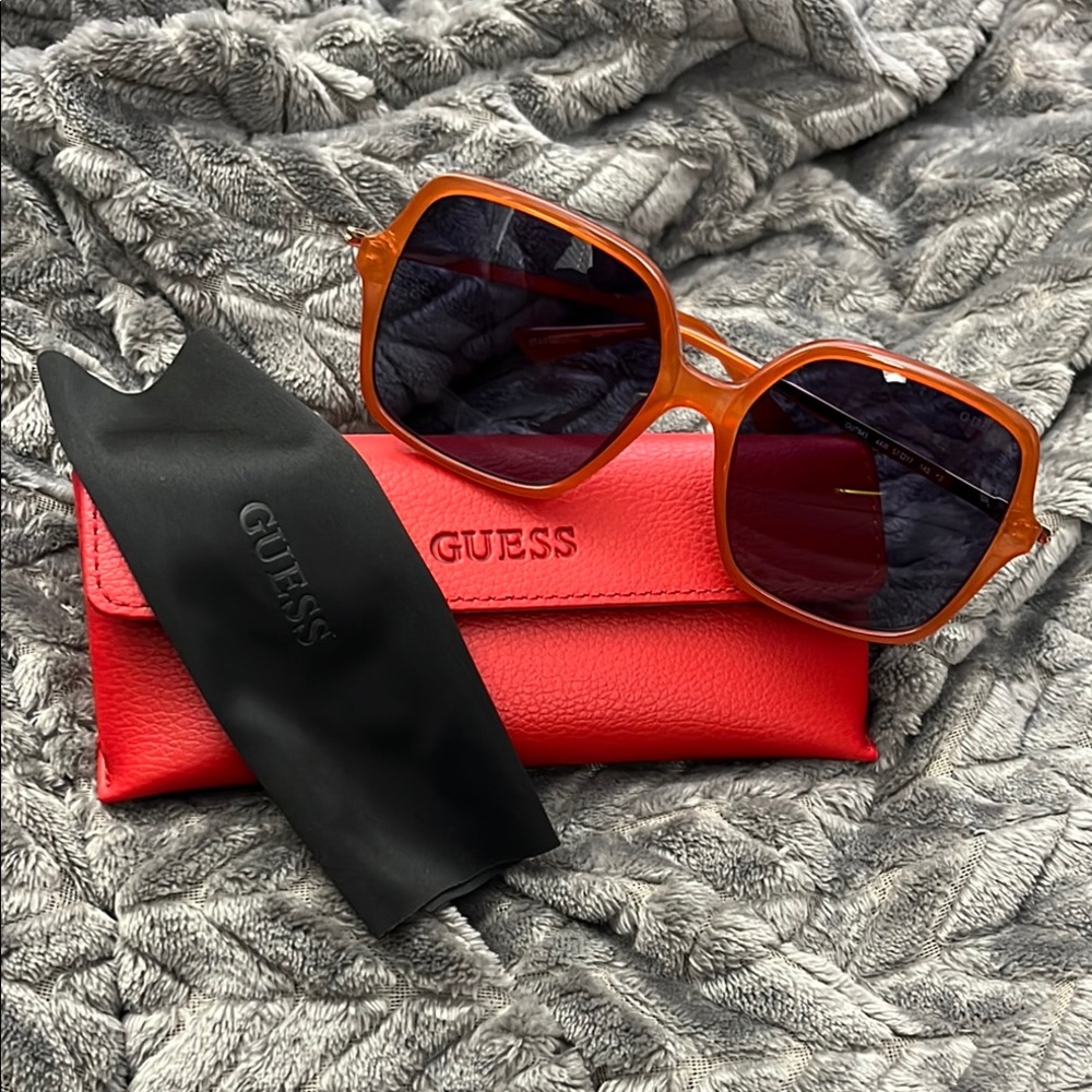 GUESS Women's Orange Sunglasses